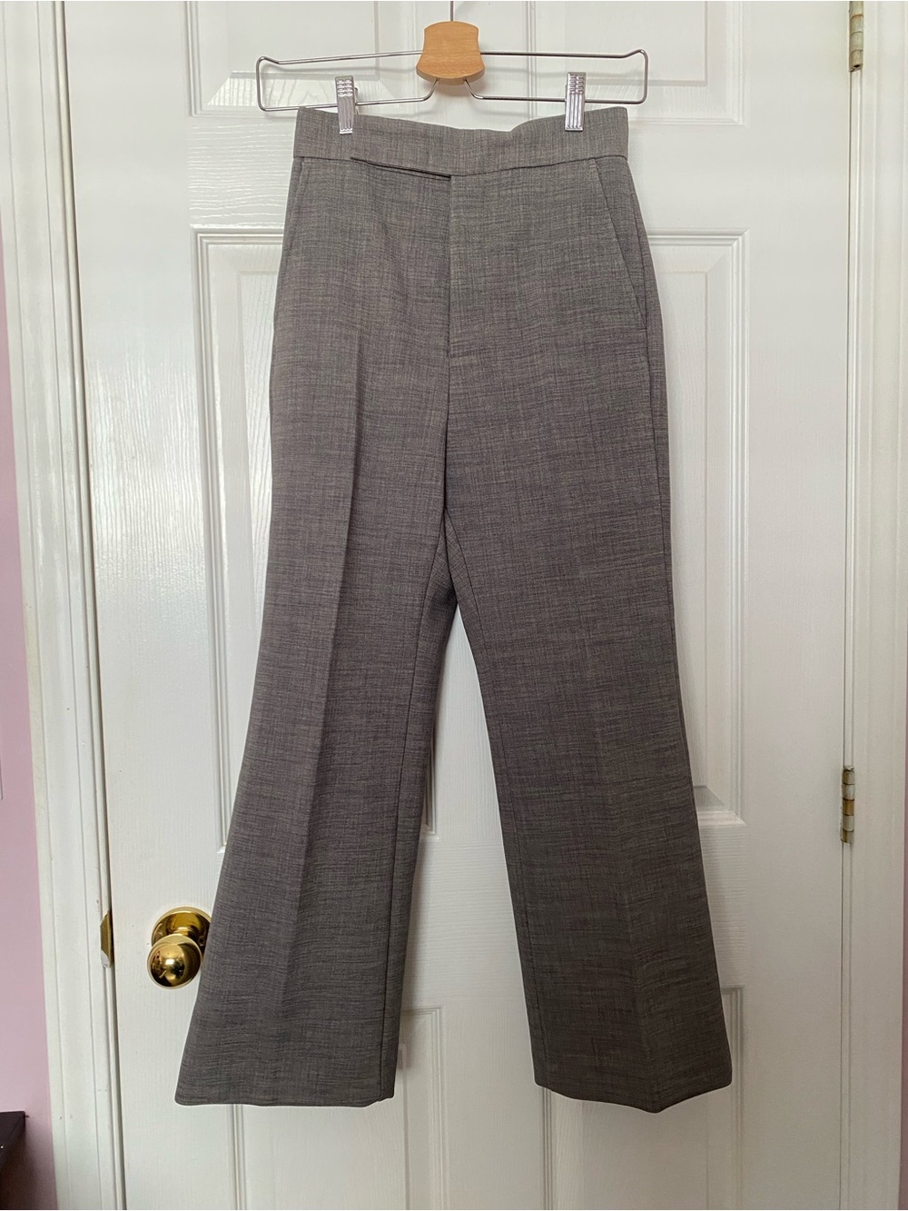 Fine quality textured trousers